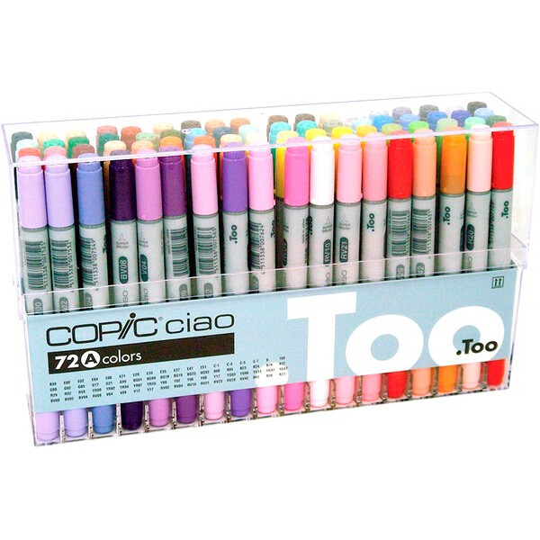 

Набор маркеров COPIC Ciao 72 цвета (22075160)
