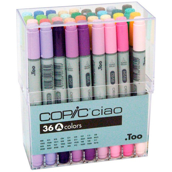 

Набор маркеров COPIC Ciao 36 цветов (22075361)