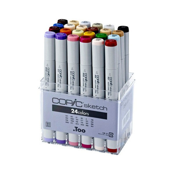 

Набор маркеров COPIC Sketch Set 24 цвета (21075524)