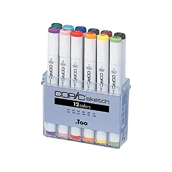 

Набор маркеров COPIC Sketch Set 12 цветов (2107502)