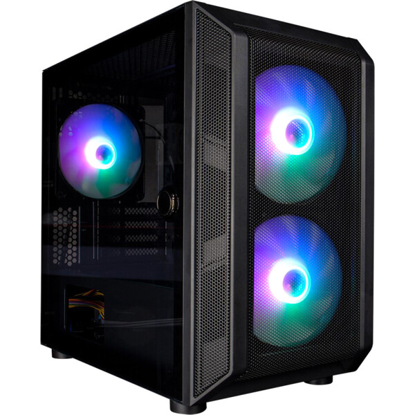 

Корпус 1STPLAYER D3-G7-PLUS RGB Black, Без БП (6612021)