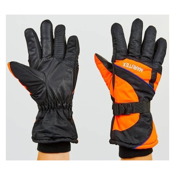 

Перчатки лыжные Marutex A-7707 черно-оранжевый L-XL