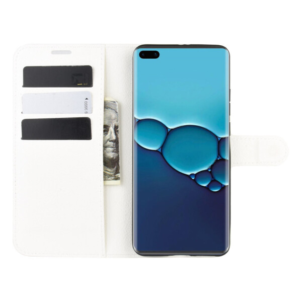 

Чехол Luxury для Huawei P40 книжка белый