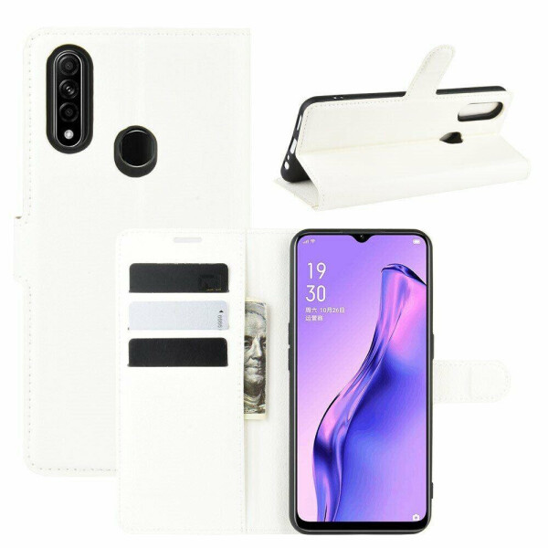 

Чехол Luxury для Oppo A31 книжка белый