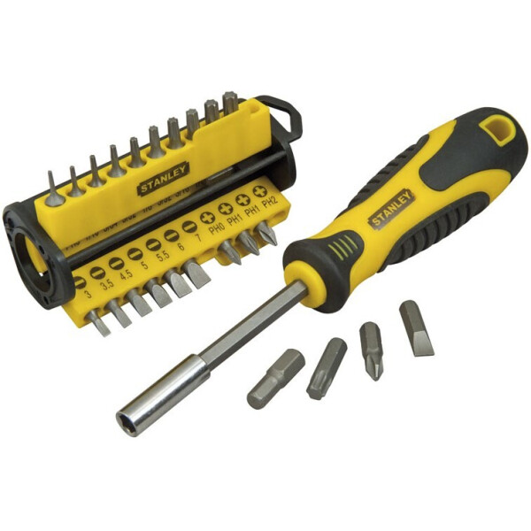 

Отвертка Stanley Multibit со сменными вставками (STHT0-70885) (6227189)
