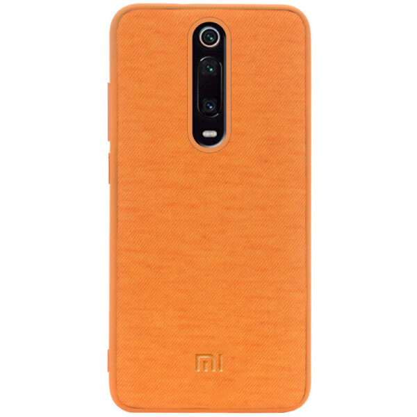 

TPU чехол Textile Logo для Xiaomi Redmi K20 Pro (Оранжевый) (877168)