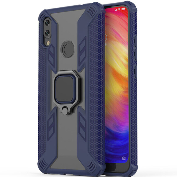 

Ударопрочный чехол Combo Ring for Magnet для Xiaomi Redmi Note 7 Pro (Синий) (715259)