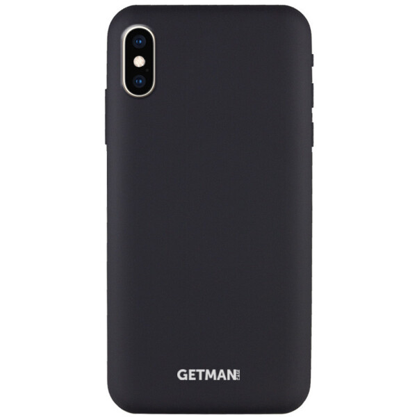 

Чехол Silicone Case GETMAN for Magnet для iPhone XS (5.8" ) (Черный / Black) (897220)