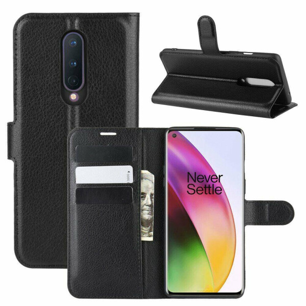 

Чехол Luxury для OnePlus 8 книжка черный