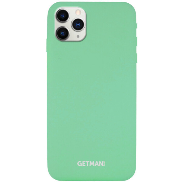 

Чехол Silicone Case GETMAN for Magnet для Apple iPhone 11 Pro (5.8") (Зеленый / Spearmint) (897187)
