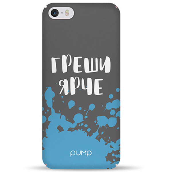 

Чехол Pump Tender Touch для iPhone 5S (Greshi Yarche) (686053)