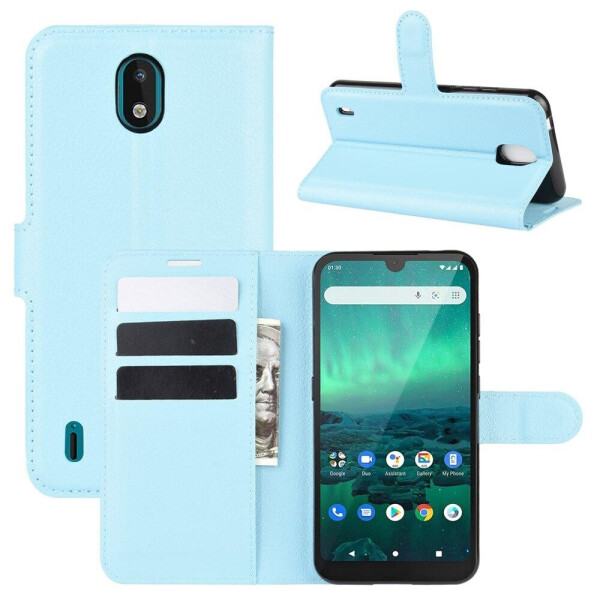 

Чехол Luxury для Nokia 1.3 книжка голубой