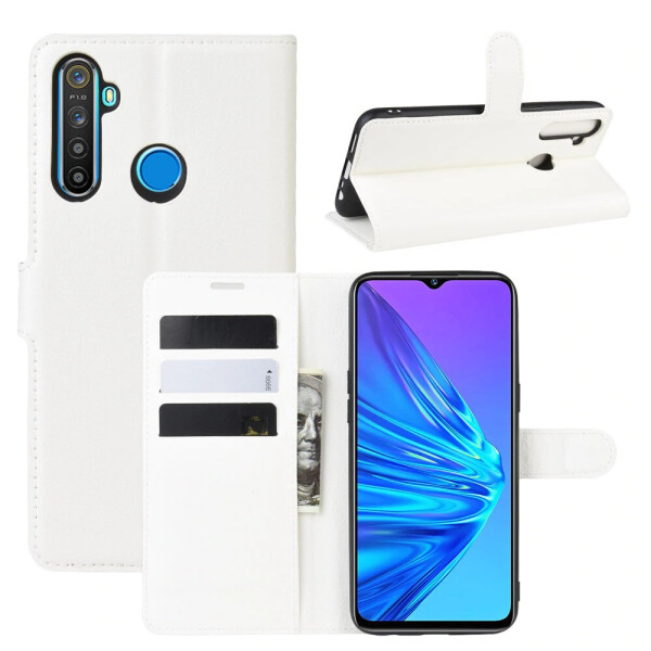 

Чехол Luxury для Realme 5i книжка белый