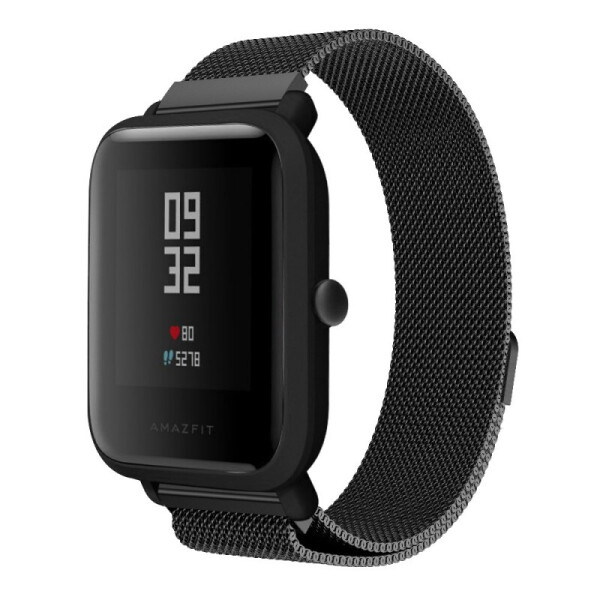 

Ремешок Milanese Loop для Amazfit / Samsung 20 mm (Black) (836901)