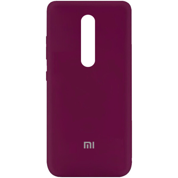 

Чехол Silicone Cover My Color Full Protective (A) для Xiaomi Mi 9T Pro (Бордовый / Marsala) (914897)