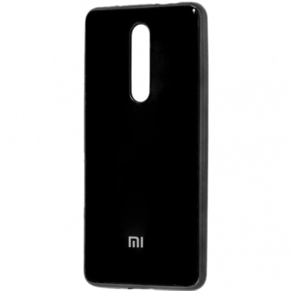 

TPU чехол GLOSSY LOGO для Xiaomi Mi 9T (Черный) (713702)