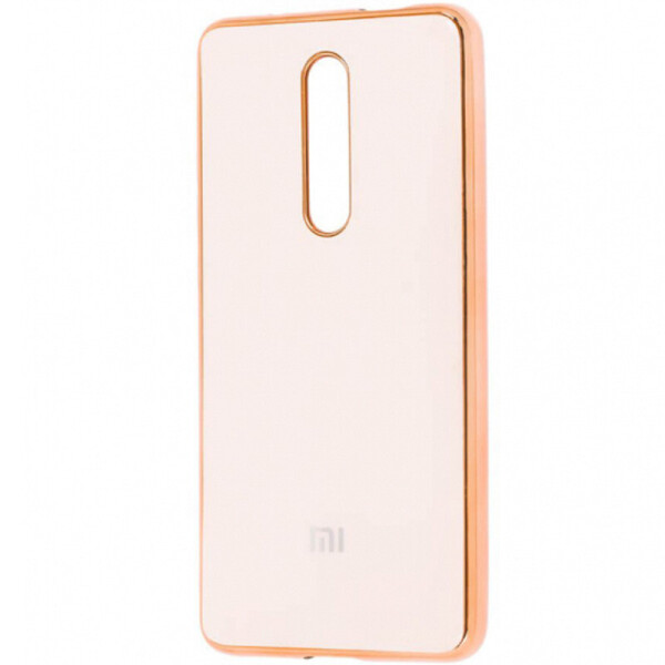 

TPU чехол GLOSSY LOGO для Xiaomi Mi 9T (Розовый / Rose Gold) (713699)