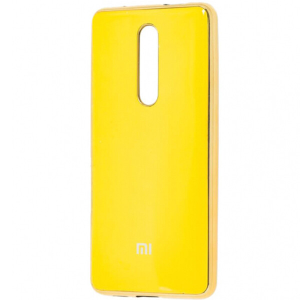 

TPU чехол GLOSSY LOGO для Xiaomi Mi 9T (Желтый) (713695)