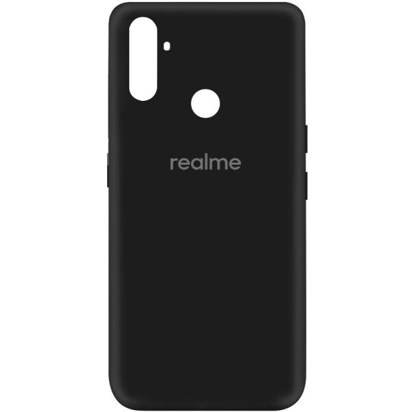 

Чехол Silicone Cover My Color Full Protective (A) для Realme C3 (Черный / Black) (911051)