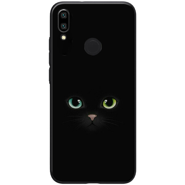 

TPU+Glass чехол Gradient Rainbow с лого для Xiaomi Redmi Note 7S (Синий) (737987)