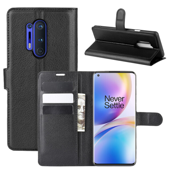 

Чехол Luxury для OnePlus 8 Pro книжка черный