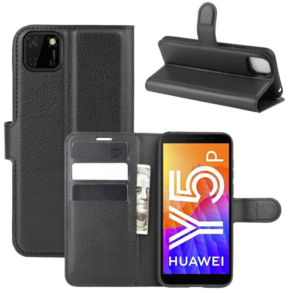 

Чехол Luxury для Huawei Y5p книжка черный