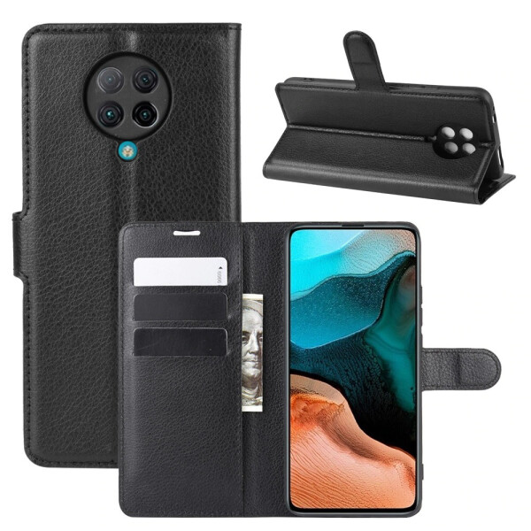 

Чехол Luxury для Xiaomi Redmi K30 Pro книжка черный