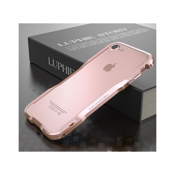 

Металлический бампер Luphie Razon для iPhone 8 (4.7") (Rose Gold) (53124)