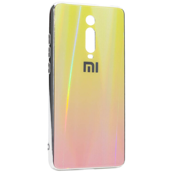 

TPU+Glass чехол Gradient Aurora с лого для Xiaomi Mi 9T (Розовый) (743682)