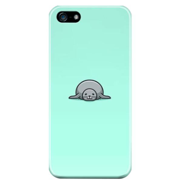 

Дизайнерский чехол "Little seal" для iPhone 5S (666553)