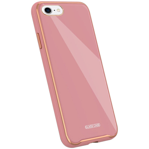 

TPU+Glass чехол Venezia для iPhone 8 (4.7" ) (Розовый / Flamingo) (927350)