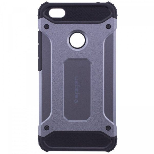 

Бронированный противоударный TPU+PC чехол SPIGEN (HC) для Xiaomi Redmi Y1 (Серый) (457345)