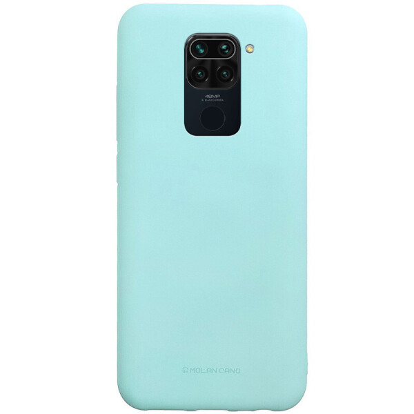

TPU чехол Molan Cano Smooth для Xiaomi Redmi 10X (Бирюзовый) (908765)