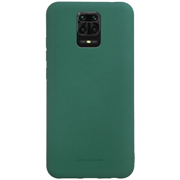 

TPU чехол Molan Cano Smooth для Xiaomi Redmi Note 9S (Зеленый) (898060)