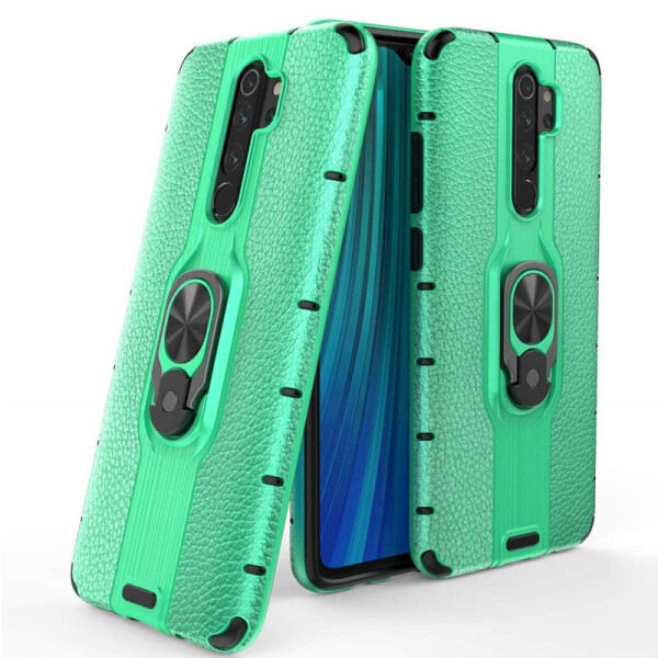 

TPU чехол Deen ColorRing под магнитный держатель для Samsung Galaxy S20+ (Черный / Красный) (871612)