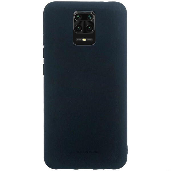 

TPU чехол Molan Cano Smooth для Xiaomi Redmi Note 9 Pro Max (Черный) (898067)