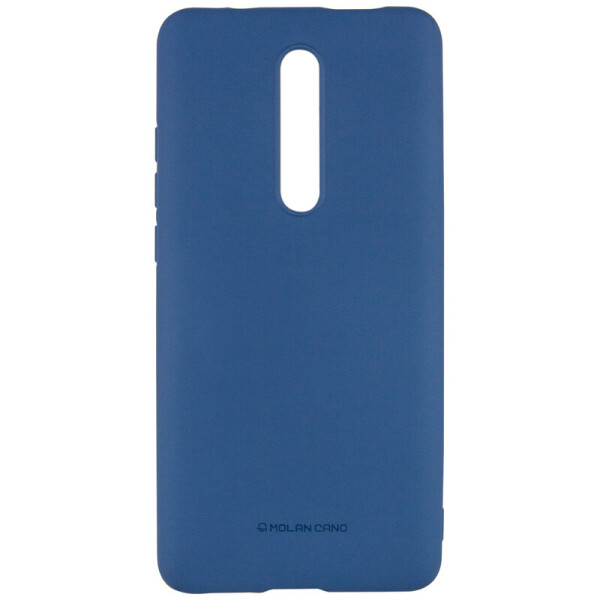 

TPU чехол Molan Cano Smooth для Xiaomi Redmi K20 Pro (Синий) (709254)