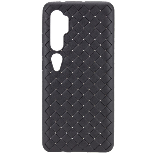 

PU чехол-накладка Epik Weaving series для Xiaomi Mi Note 10 Pro (Черный) (880838)