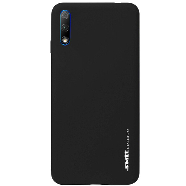 

TPU чехол Deen ColorRing под магнитный держатель для Samsung Galaxy S20 (Черный / Синий) (871623)