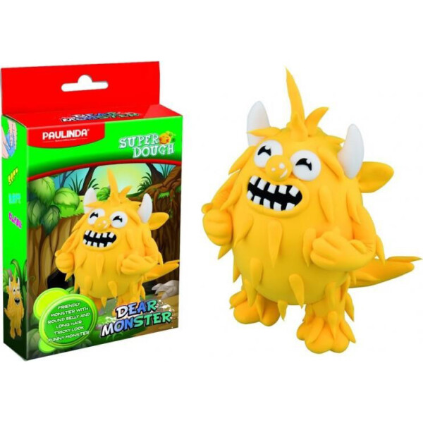 

Масса для лепки Paulinda Super Dough Dear Monster желтый PL-081536-1