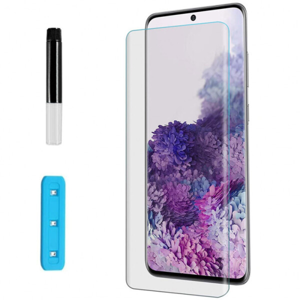 

Защитное 3D стекло Nano Optics с УФ лампой для Samsung Galaxy S20+ (Прозрачный) (897395)