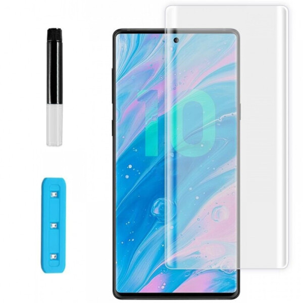 

Защитное 3D стекло Nano Optics с УФ лампой для Samsung Galaxy Note 10 Plus (Прозрачный) (839766)