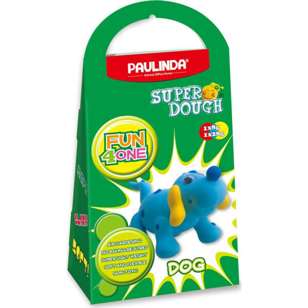 

Масса для лепки Paulinda Super Dough Fun4one Собака (подвижные глаза )PL-1562