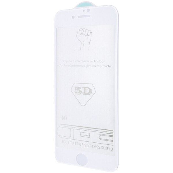 

Защитное стекло 5D Hard (full glue) (тех.пак) для iPhone 6 (4.7'') (Белый) (925765)