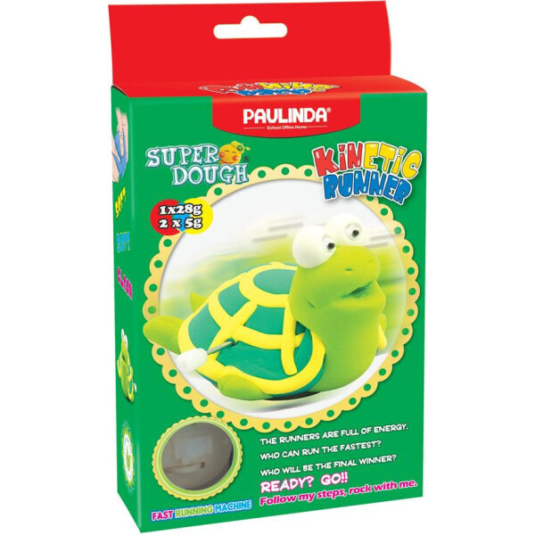 

Масса для лепки Paulinda Super Dough Running Race Черепаха заводной механизм PL-081183-3
