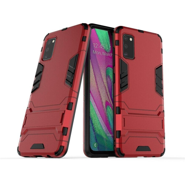

Чехол Hybrid case для Samsung Galaxy A41 (A415) бампер с подставкой красный