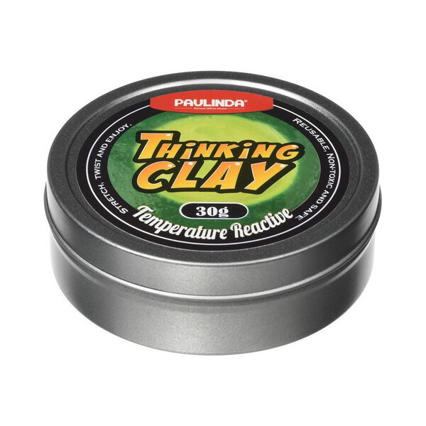 

Умный пластилин Paulinda Thinking Clay Меняет цвет 30г (желтый/зеленый) PL-170705