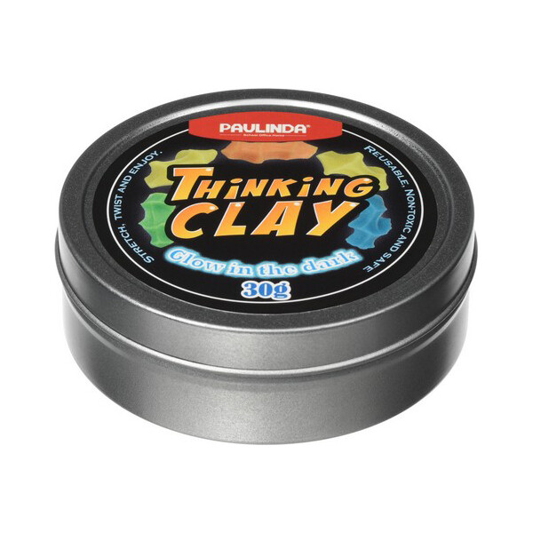 

Умный пластилин Paulinda Thinking Clay Светится в темноте 30г (зеленый) PL-170405