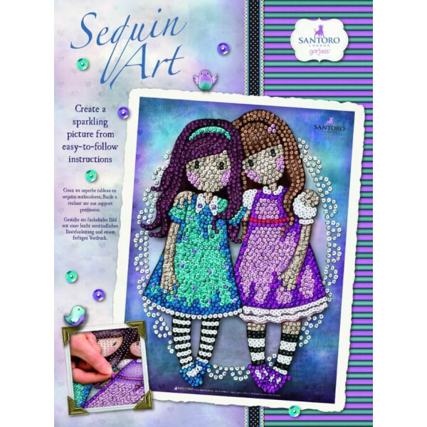 

Набор для творчества Sequin Art GORJUSS Friends Walk Together SA1802