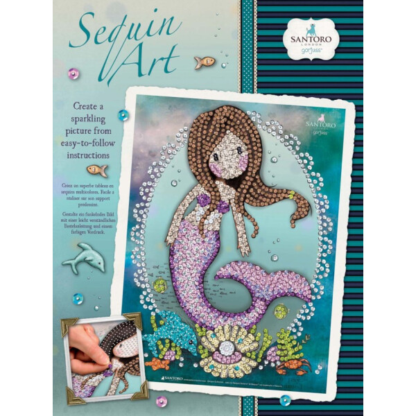 

Набор для творчества Sequin Art GORJUSS So Nice to Sea You SA1808